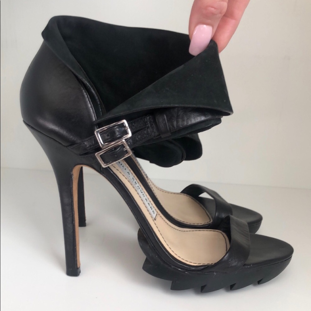CAMILLA SKOVGAARD ORIGINAL OPEN TOE HEELS SIZE 40